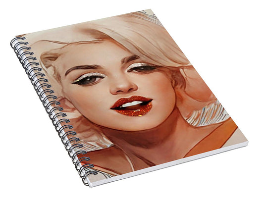 Marilyn - Spiral Notebook