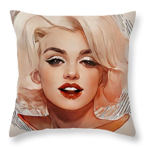 Marilyn - Throw Pillow