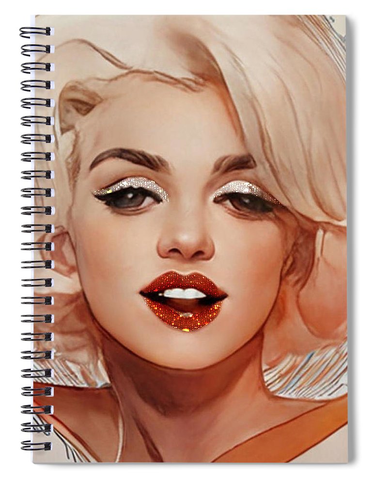 Marilyn - Spiral Notebook