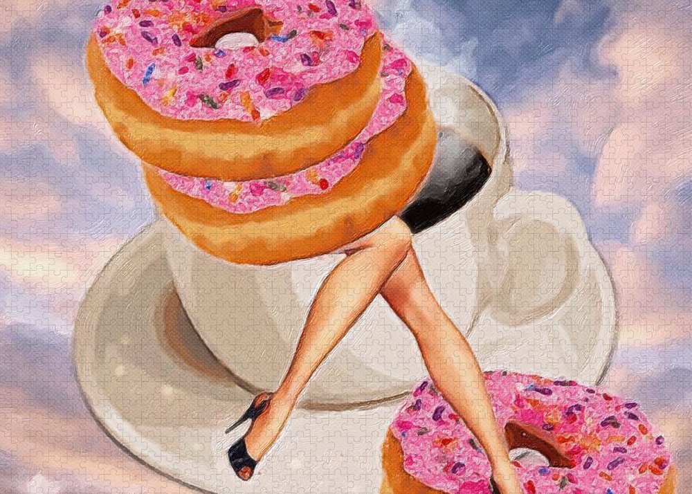 Doughnuts & Coffee Forever - Puzzle