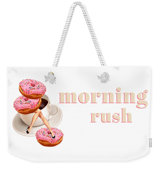 Morning Rush v2 - Weekender Tote Bag