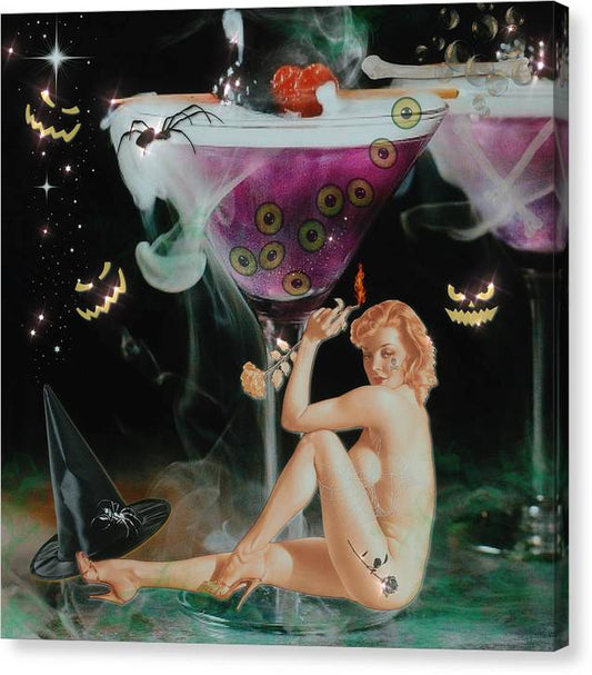 Pick Your Poison - Halloween Canvas Print