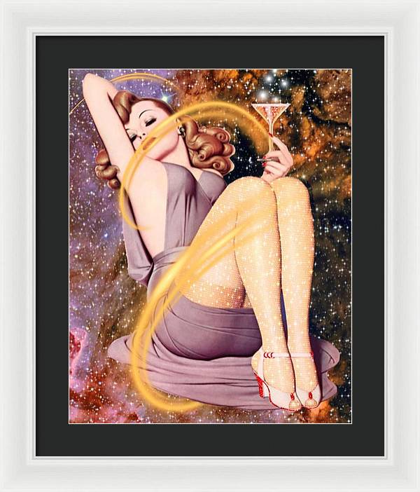 Toast of The Universe - Framed Print