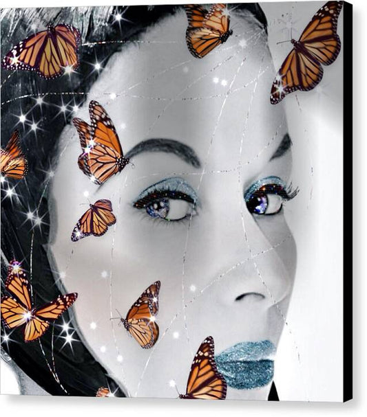 The Butterfly Catcher - Canvas Print