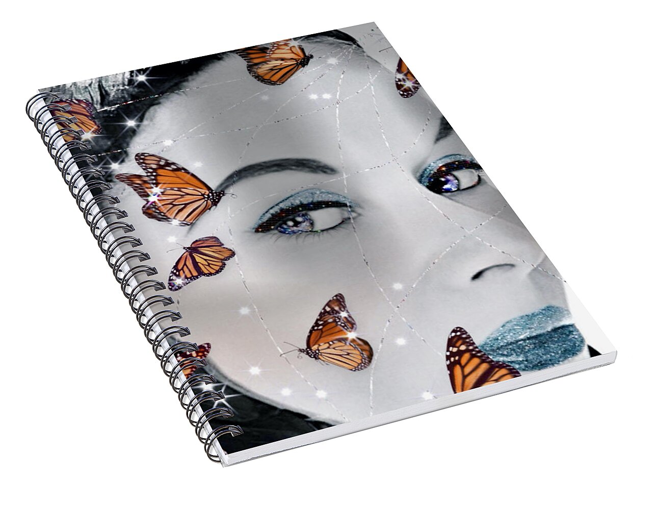 The Butterfly Catcher - Spiral Notebook
