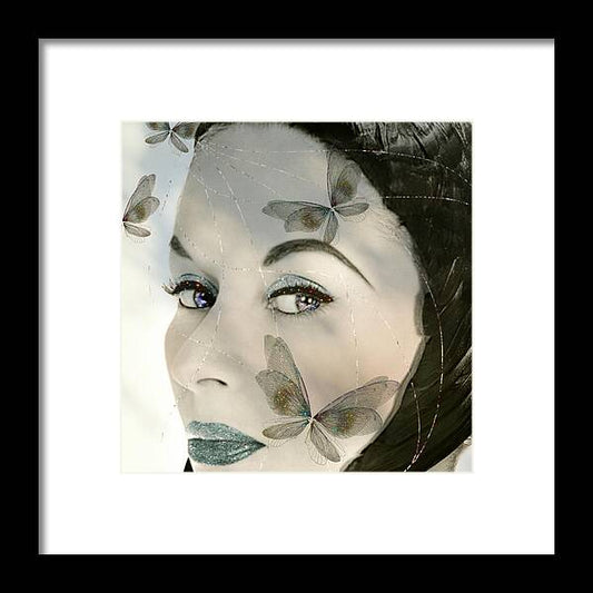The Butterfly Keeper - Framed Print