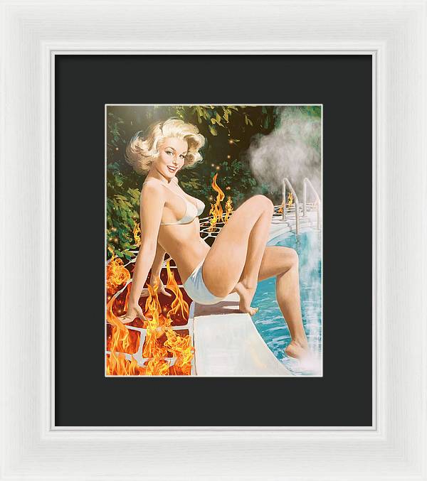 The Day All Hell Broke Loose - Framed Print