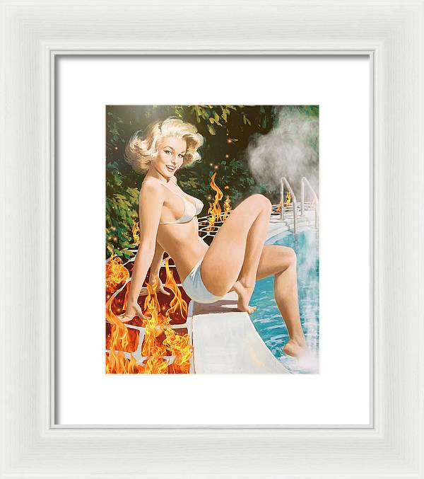 The Day All Hell Broke Loose - Framed Print