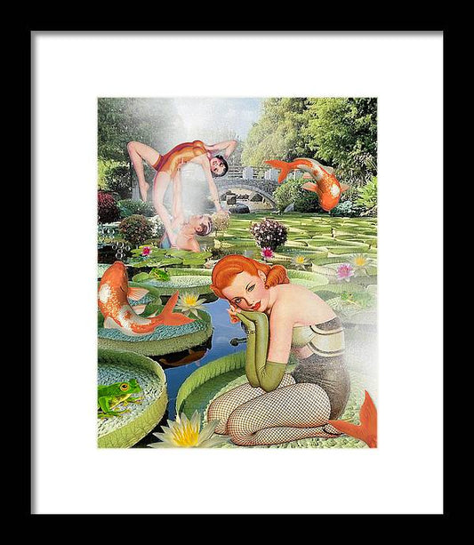 Don’t Be Koi - Framed Print