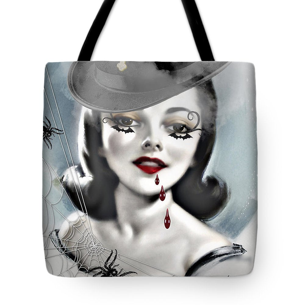 The Vampiress - Halloween Tote Bag