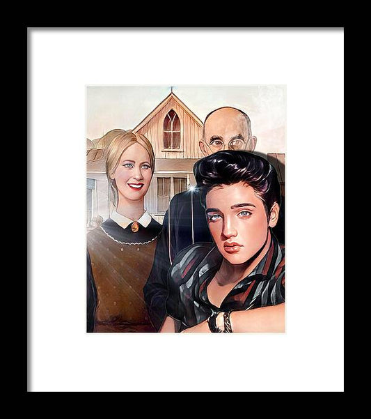 Trading Places, Part 2 - Framed Print