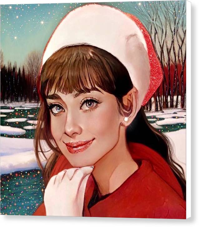 Winter Audrey - Canvas Print