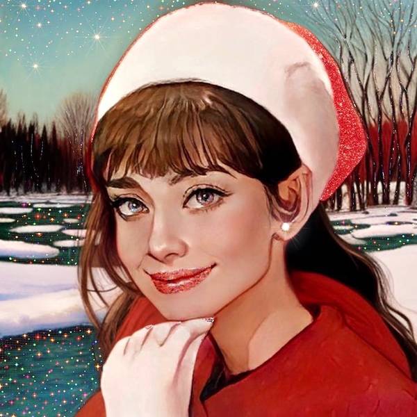 Winter Audrey - Art Print