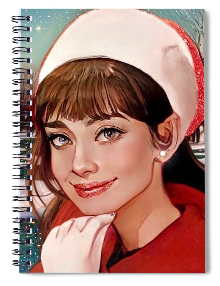 Winter Audrey - Spiral Notebook