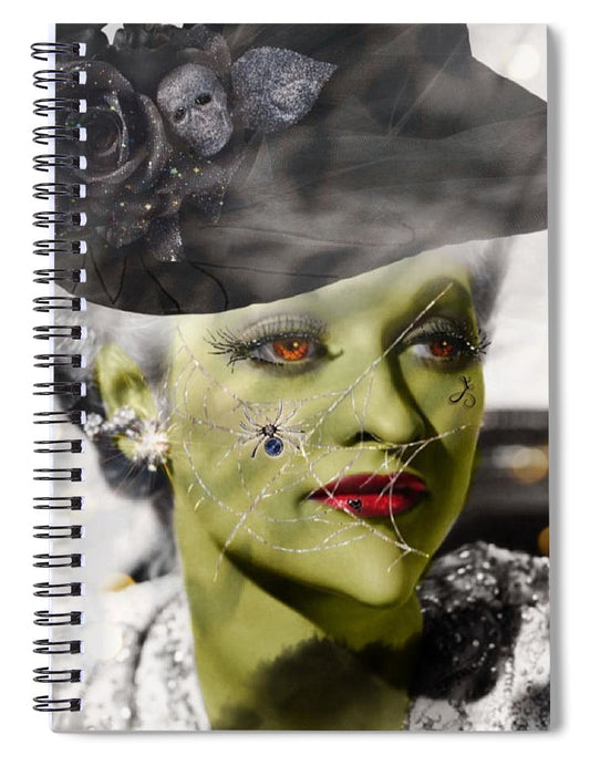 Witch Lucy - Halloween Spiral Notebook